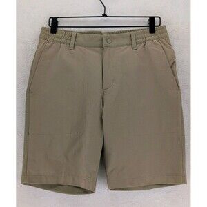Adidas Performance Golf Shorts Flexible Waist Band Deep Pockets Men's 30 Tan